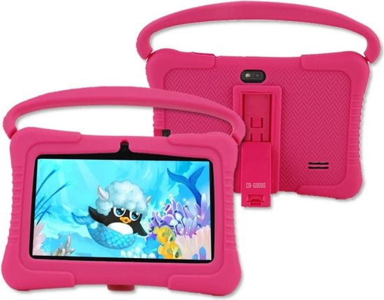 BEBE TAB Tablette Enfant Educative – 7″ – 4GB RAM /256GB ROM COCO MAMA ROUGE 6 MOIS DE GARANTIE